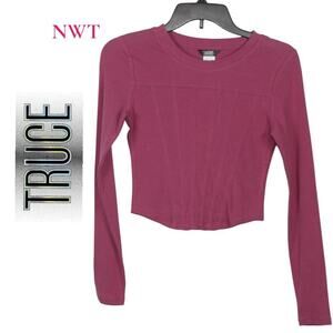 Truce NWT Pink Long Sleeve  Shirt Size XL